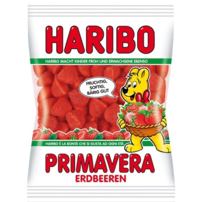 HARIBO PRIMAVERA FRAISE HALAL 18X100G
