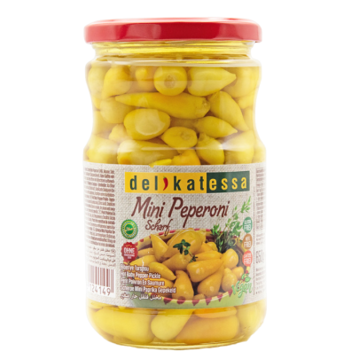 Pepperoni mini piquant / 12 x 650g / hastat.be
