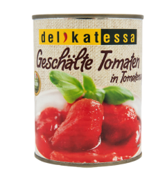 Tomates pellées / Boîte de 12 x 400g / hastat.be
