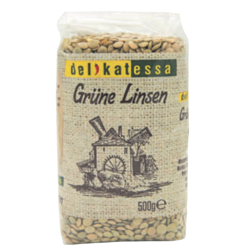 DELIKATESSA LENTILLES VERTES 12X500GR